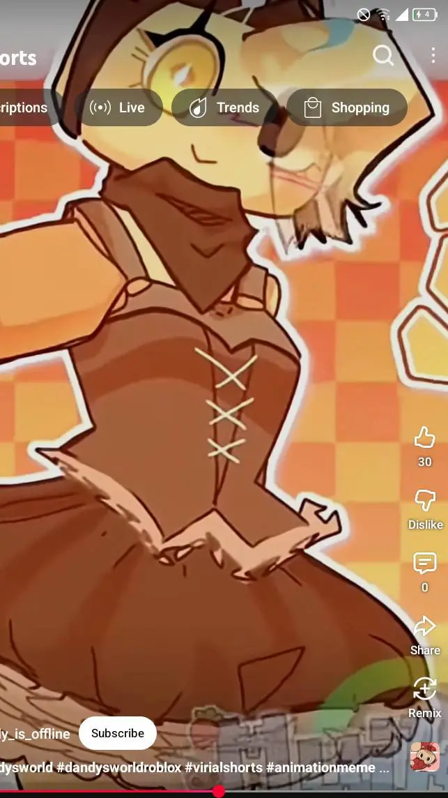 ai character: shelly background