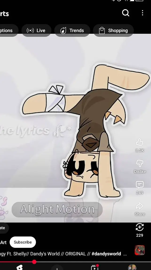 ai character: shelly background
