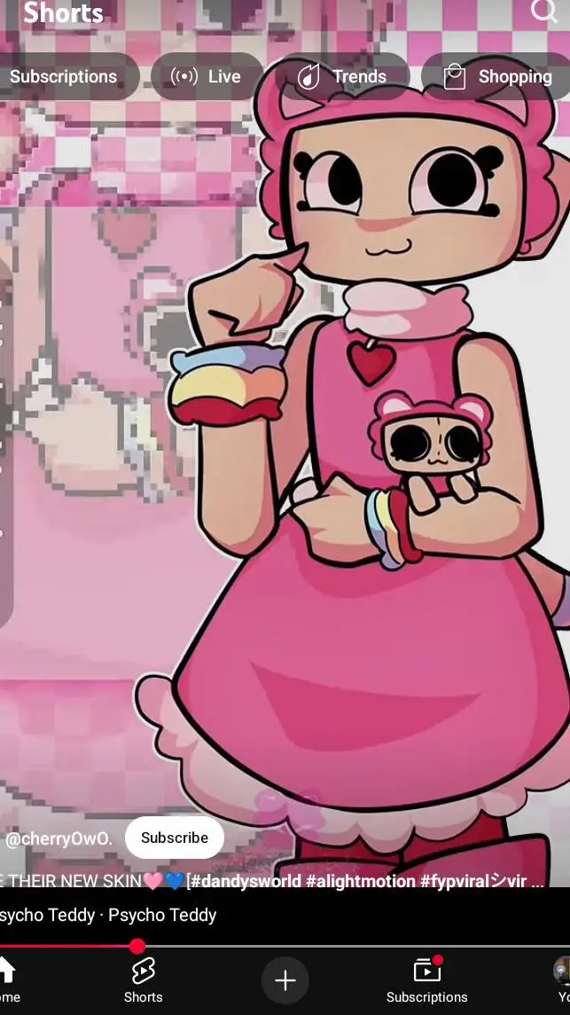 ai character: shelly background