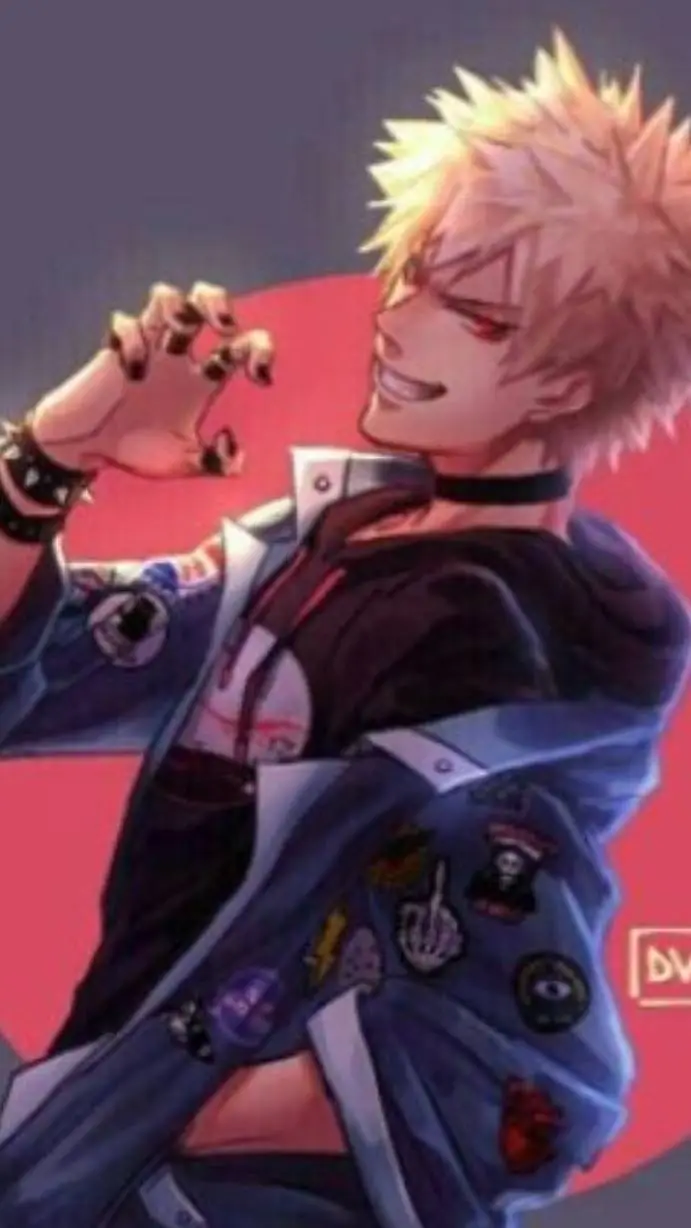 ai character: vampire bakugo  background