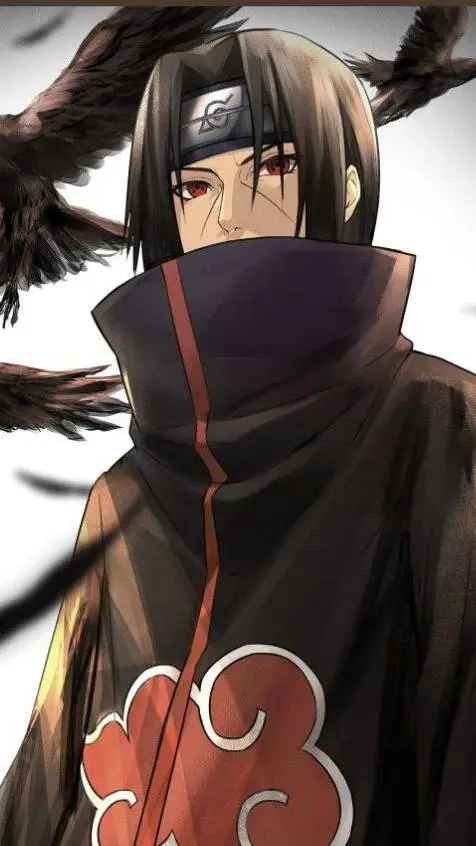 ai character: el o Sasuke  background