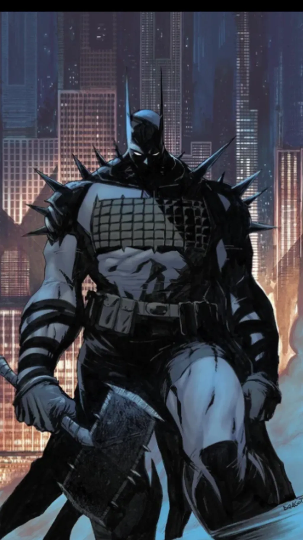 ai character: ABSOLUTE BATMAN background