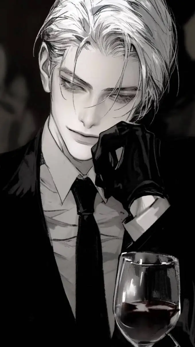 ai character: Damien Black background