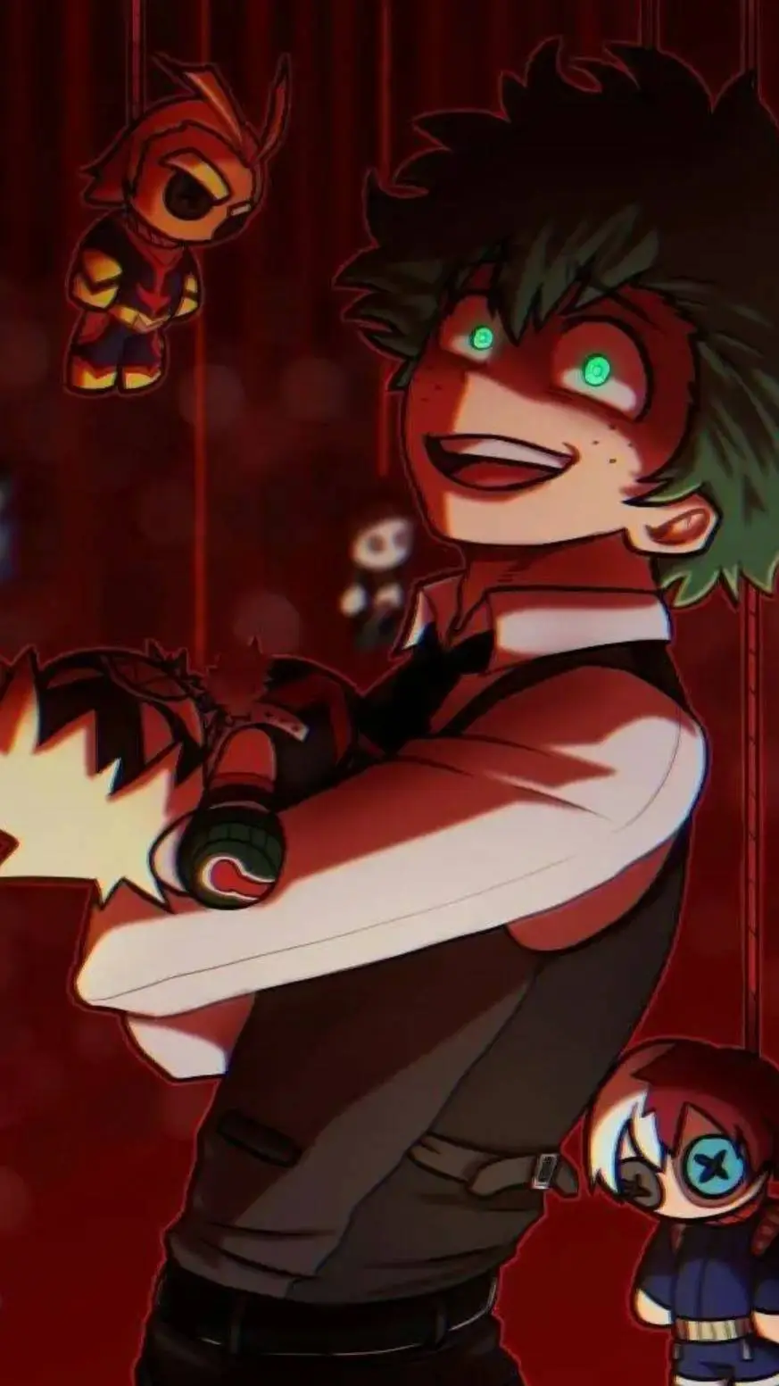 ai character: Deku Villano background