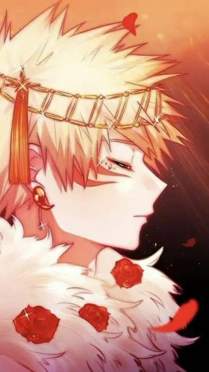 ai character: Bakugo 👑 background