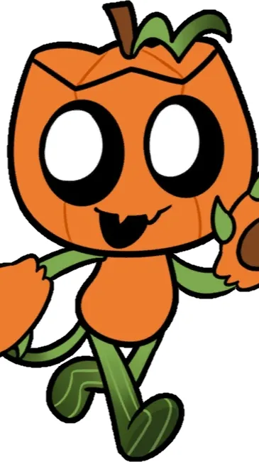 ai character: gourdy  background