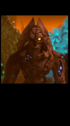 ai character: Angor rot background