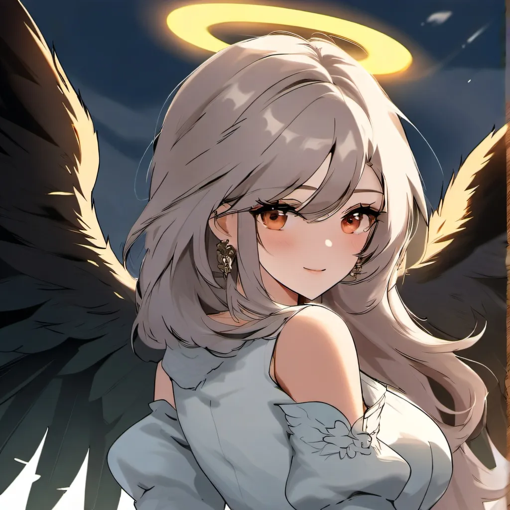 chat with ai character: Angel girl