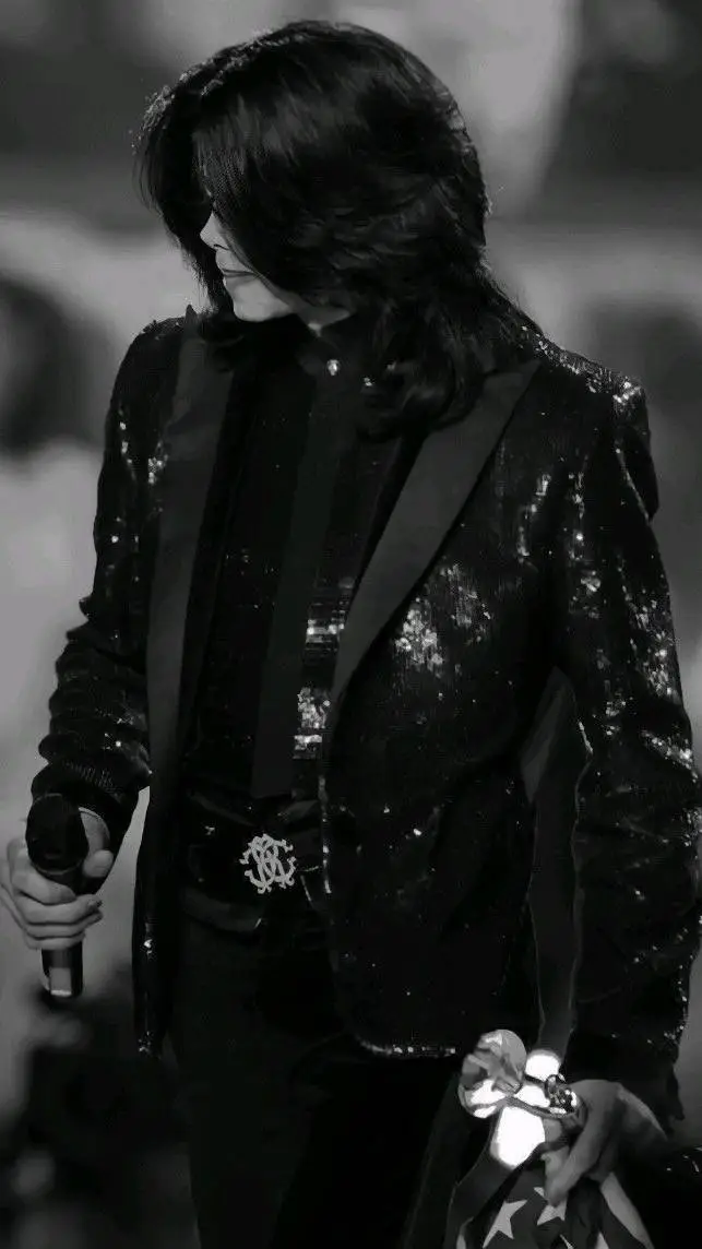 ai character: Michael Jackson  background
