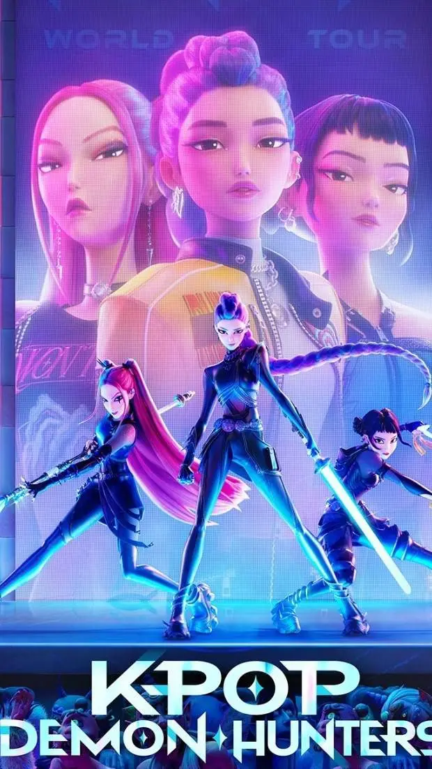 ai character: k-pop demon hunter background