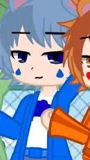 ai character: grumpy Bear  background