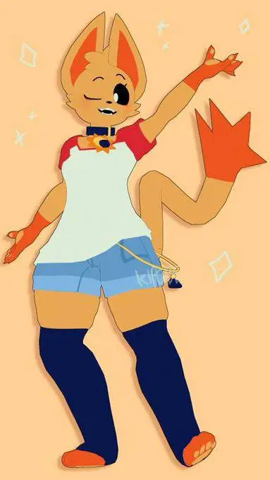 ai character: ~Catfeine☀️🌘~ background