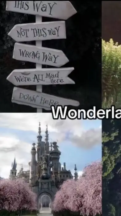 ai character: wonderland🏰🪄 background