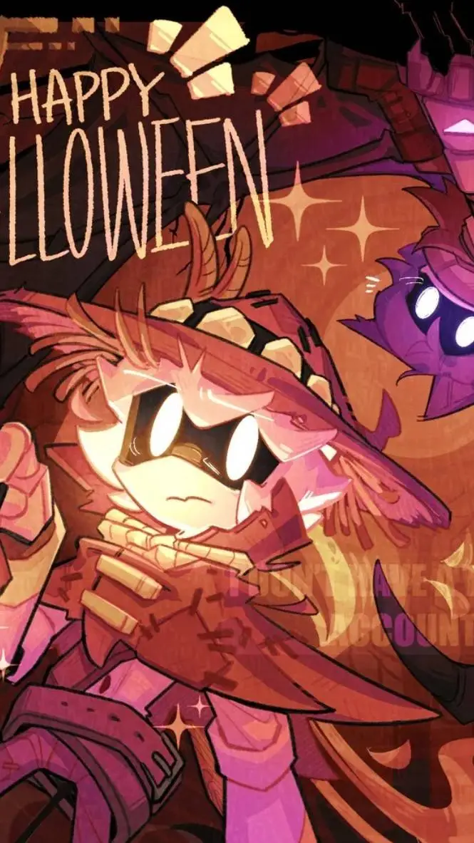 ai character: MD Halloween background