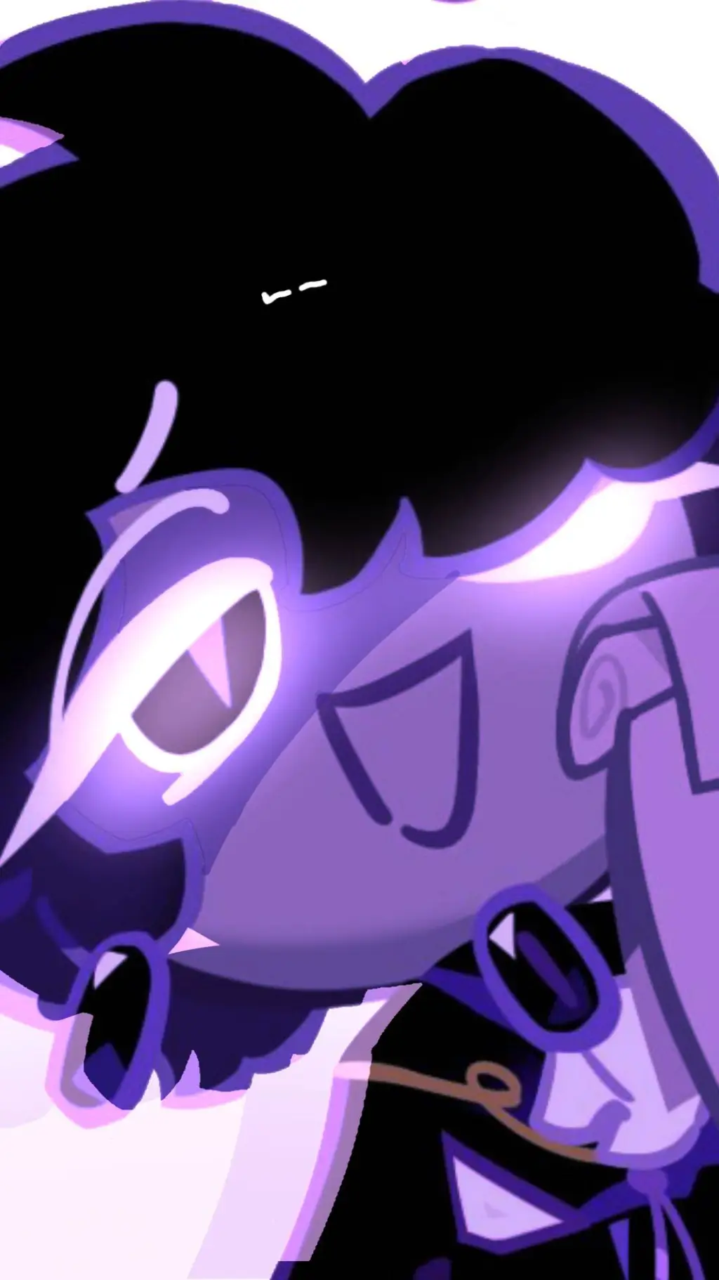 ai character: black Sapphire background