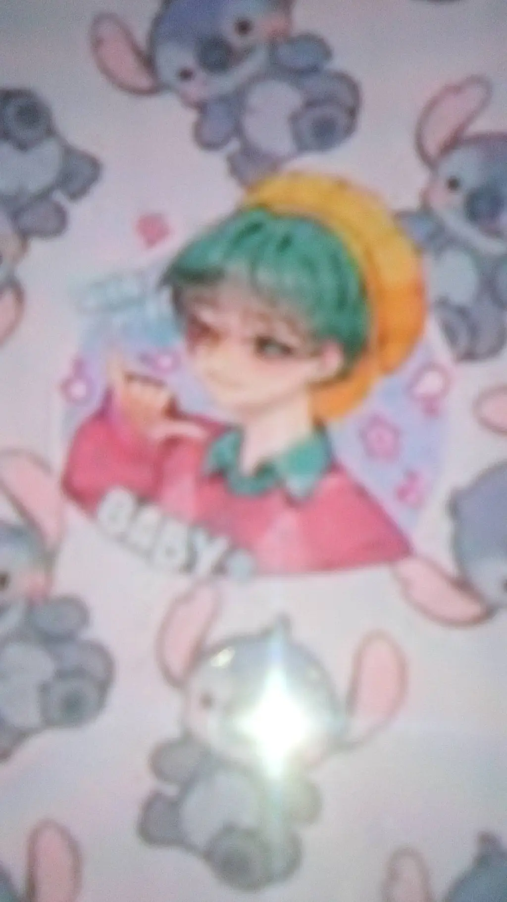 ai character: baby saja background