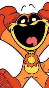 ai character: dogday  background