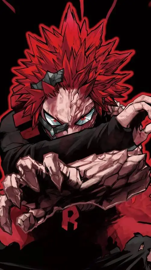 ai character: kirishima  background
