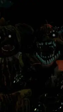 ai character: fnaf 3 background