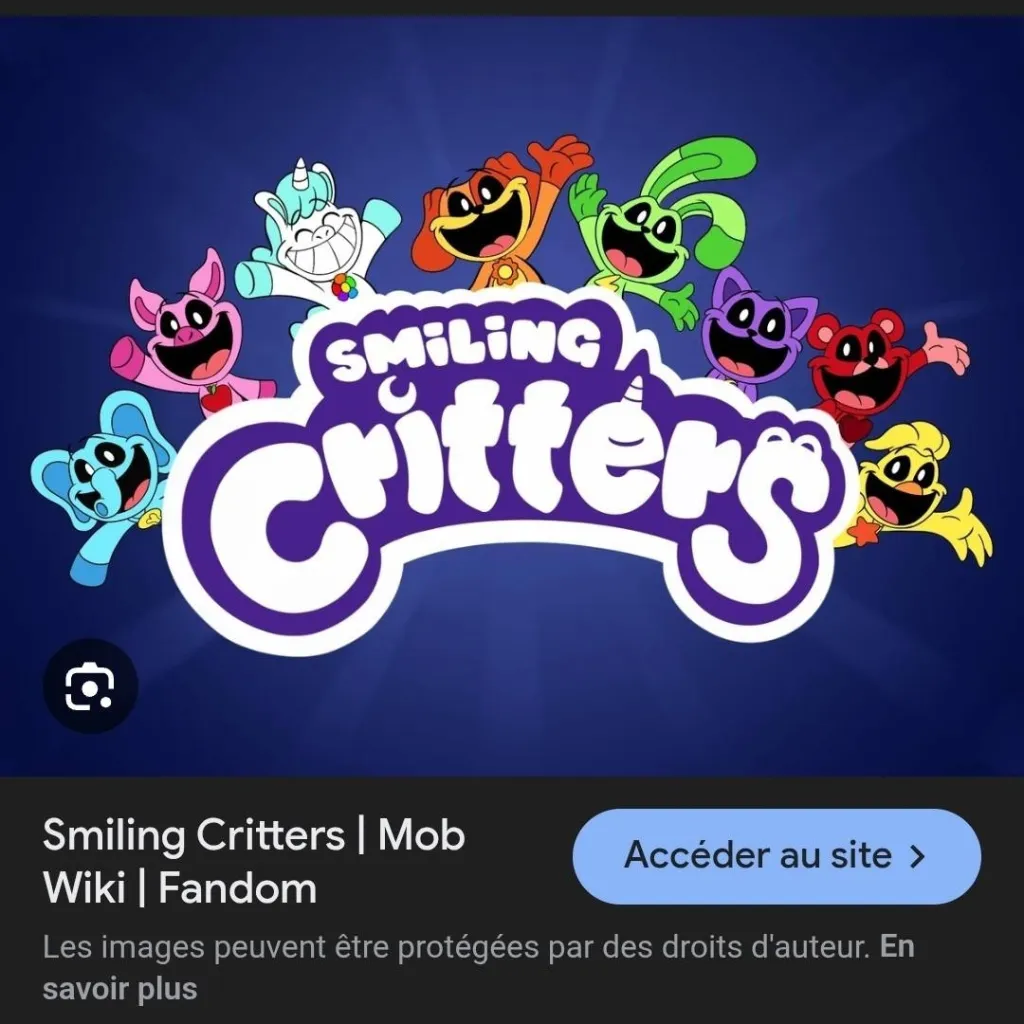 chat with ai character: smiling critters 