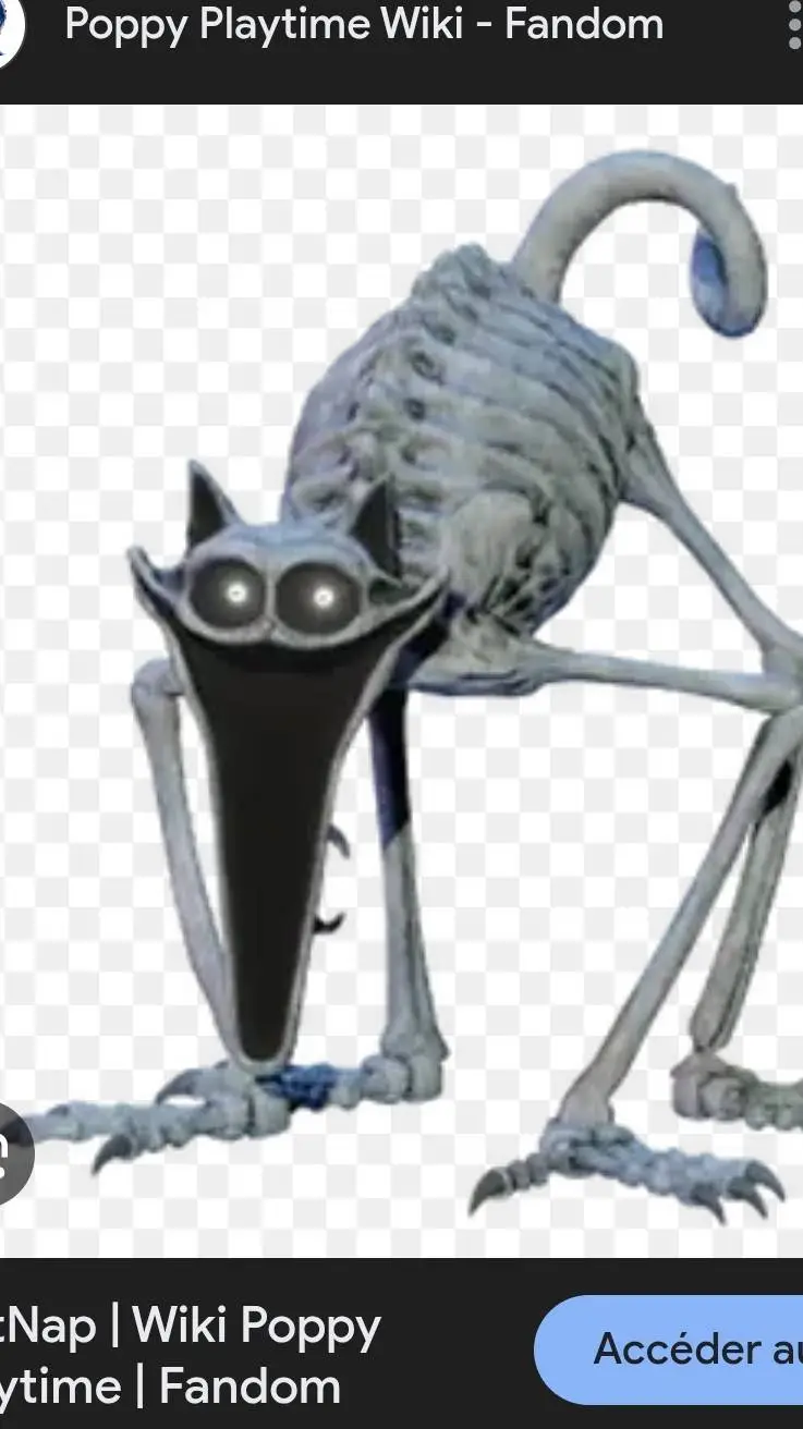 ai character: nightmare catnap  background