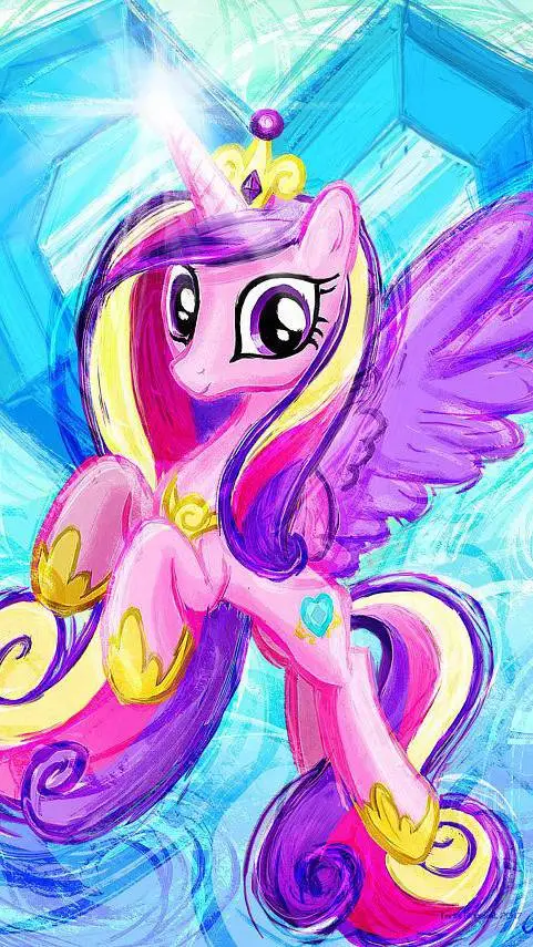 ai character: Princesa Cadence background