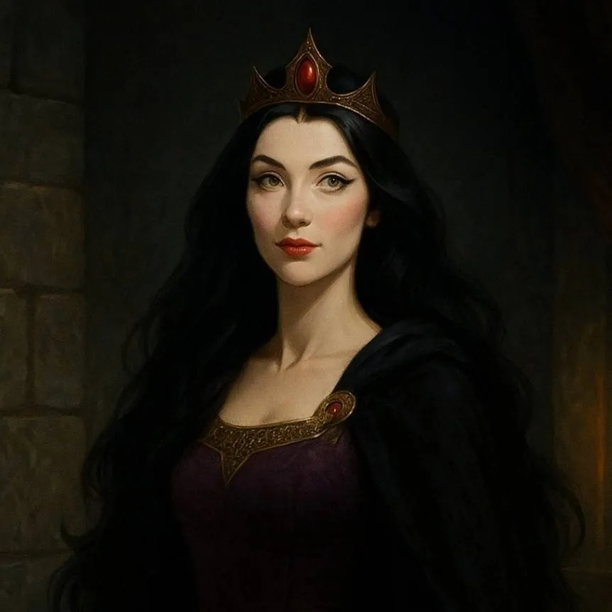 chat with ai character: Queen Grimhilde 