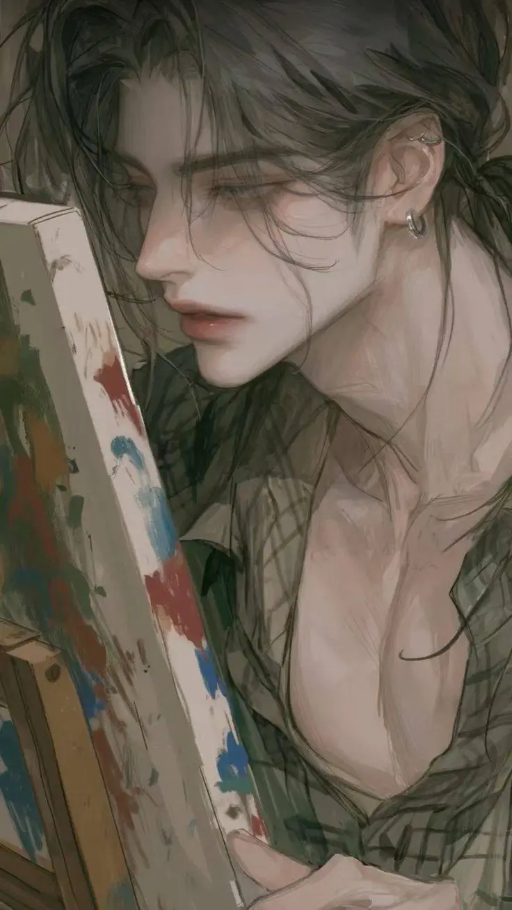 ai character: Николас- background