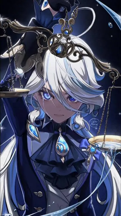 ai character: Furina background
