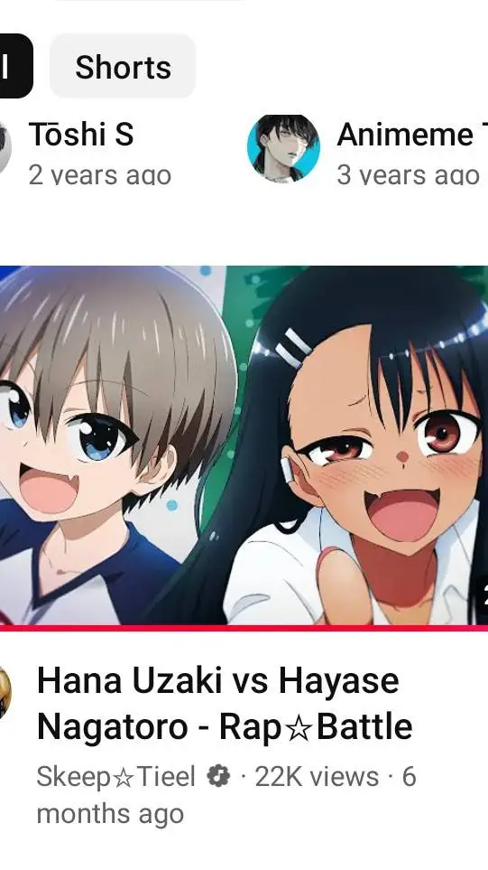 ai character: UZAKI X NAGATORO  background