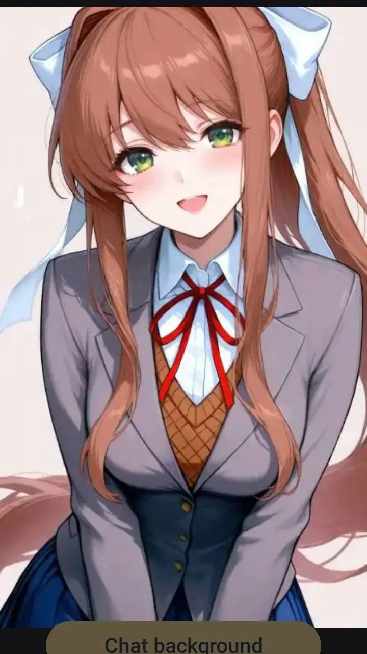 ai character: Monika(DDLC) background