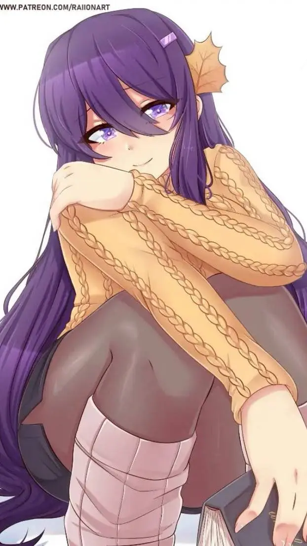 ai character: YURI DDLC (COPIED) background