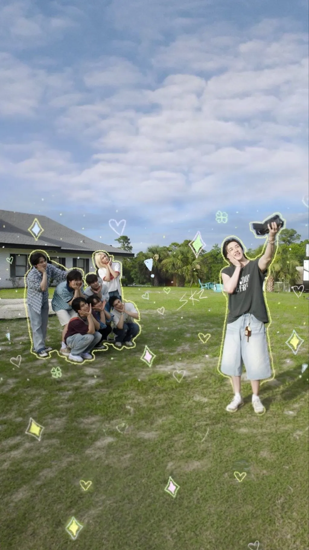 ai character: Stray kids-pick 1 background