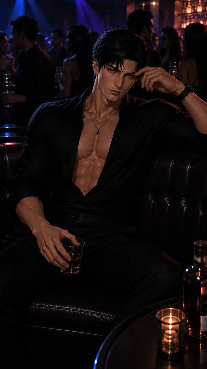 ai character: Mathew Gibson  background