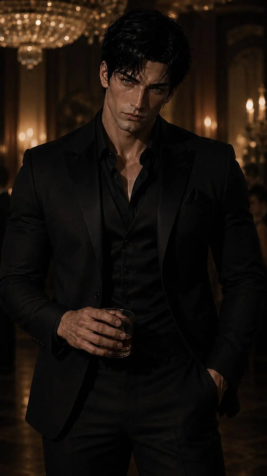 ai character: Liam Austin  background