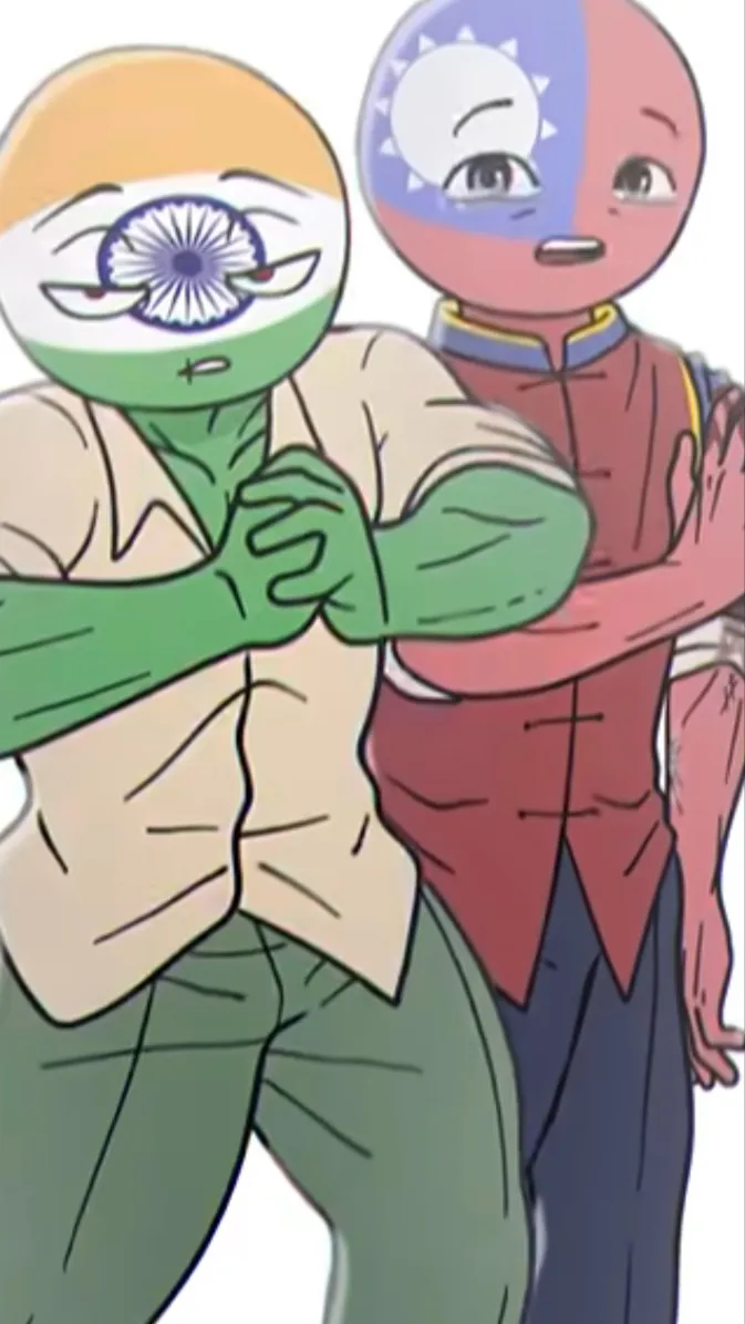 ai character: India is protectin background