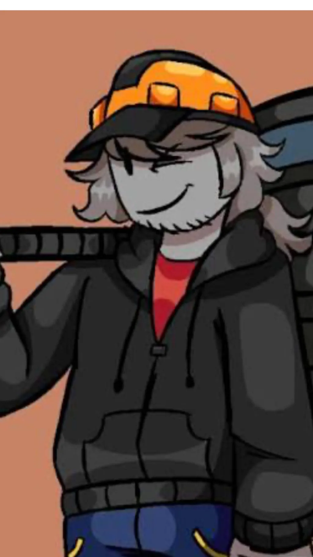 ai character: Builder man 🔨 ￼ background