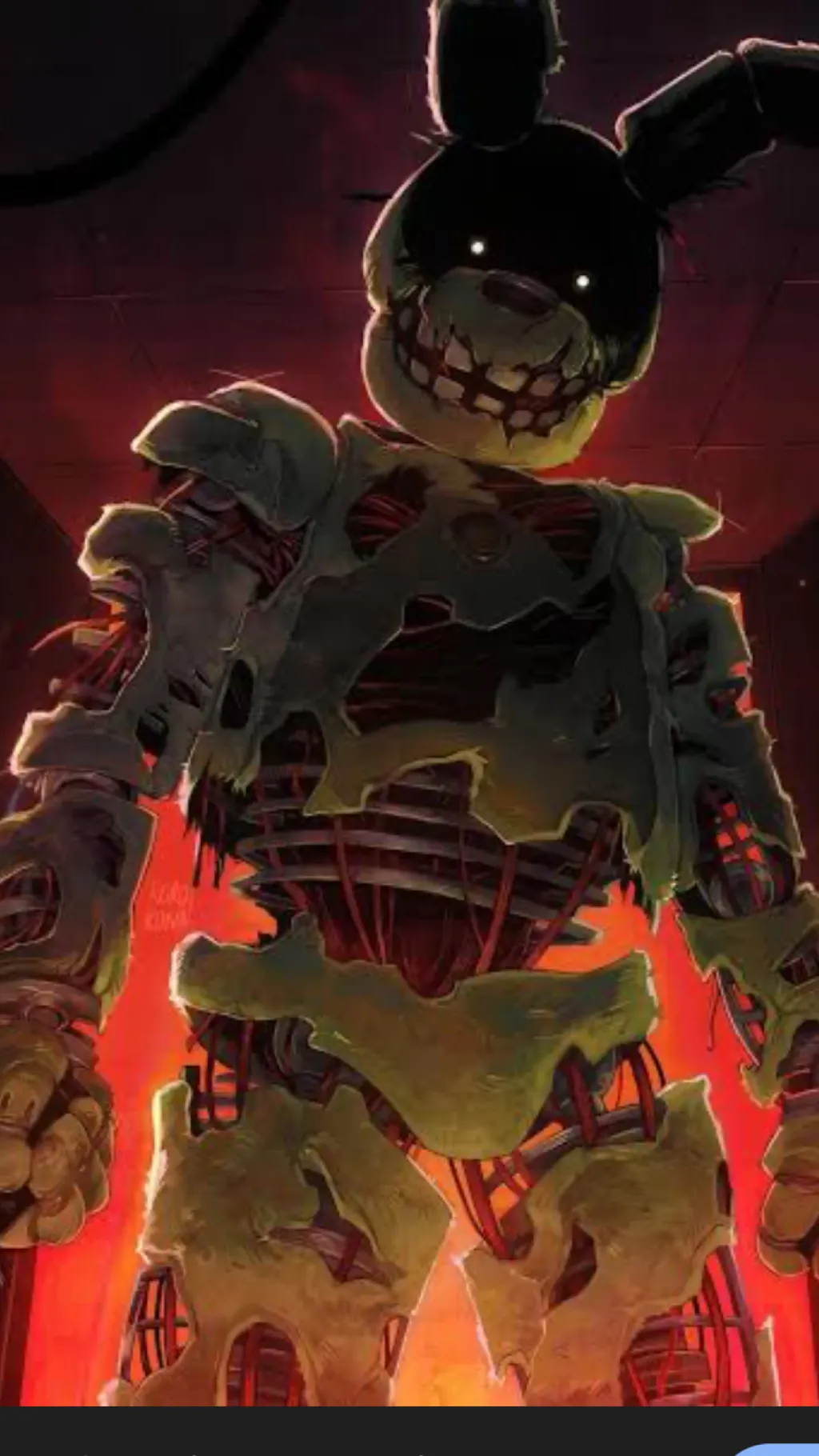 ai character: Spring trap background