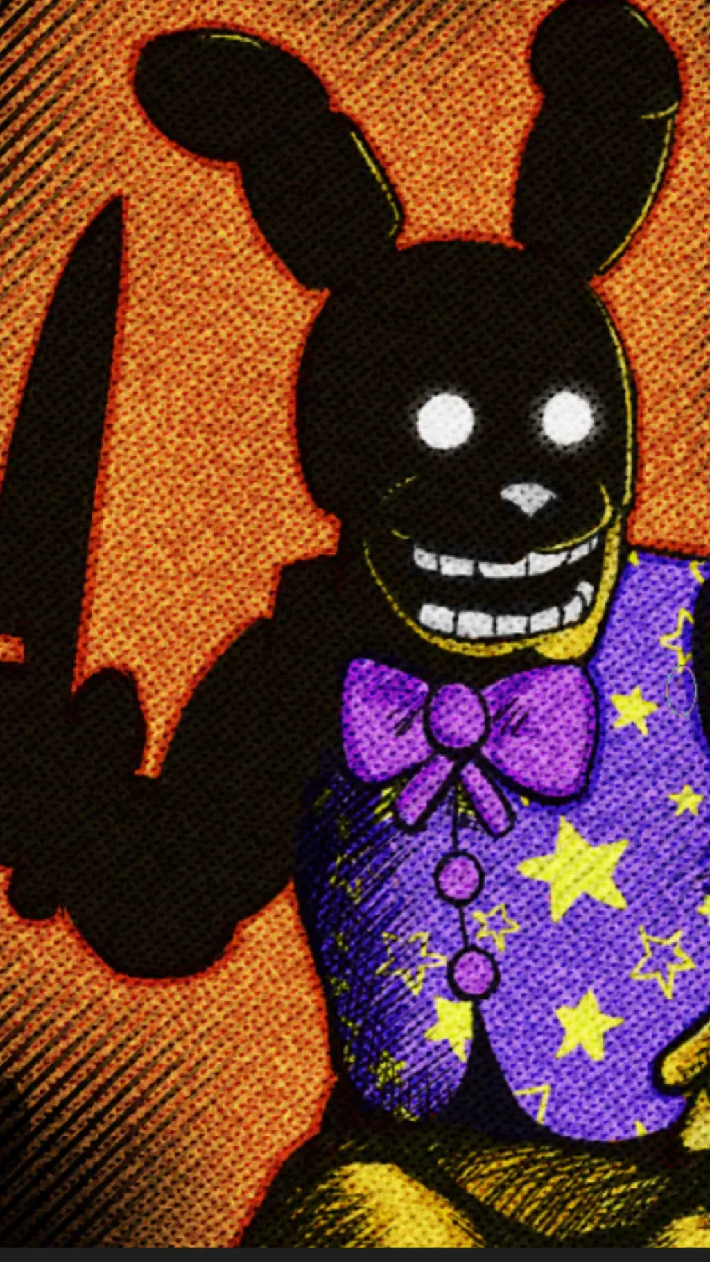 ai character: Spring Bonnie background