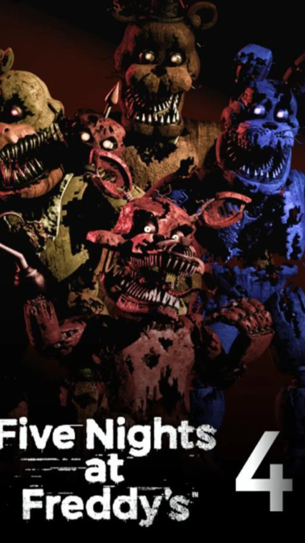 ai character: Fnaf4￼ background