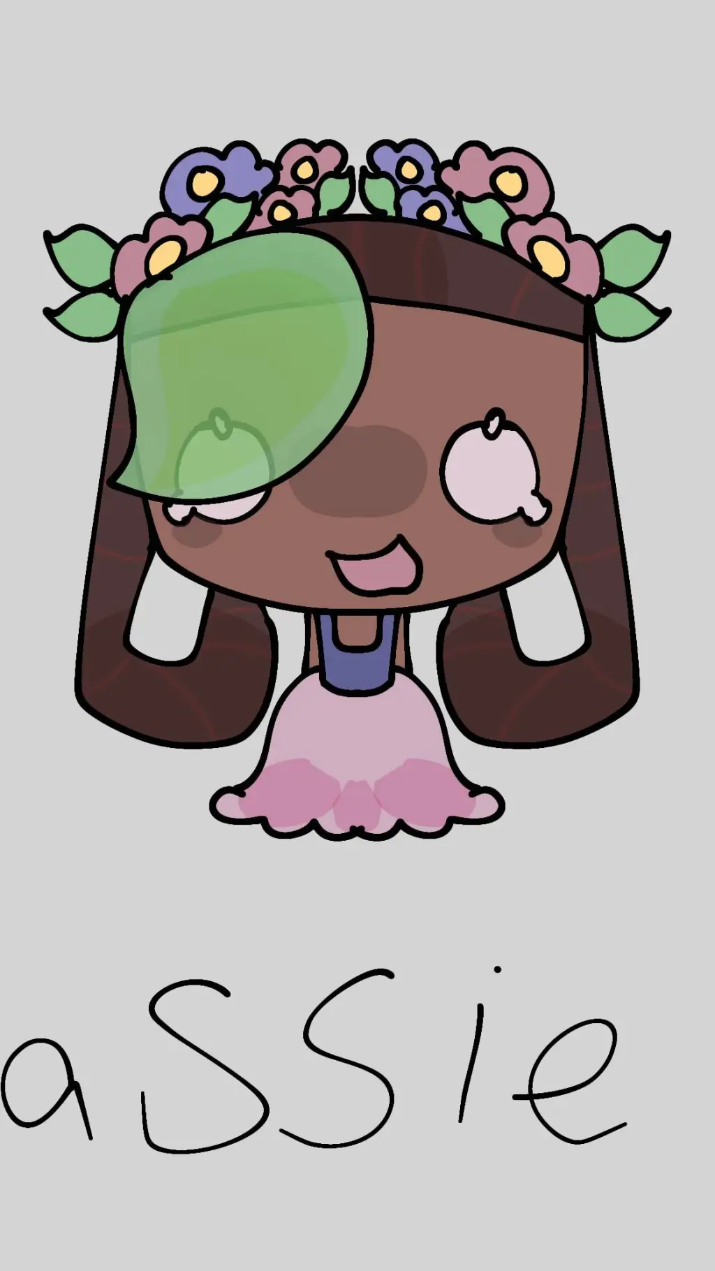 ai character: Little Bassie  background