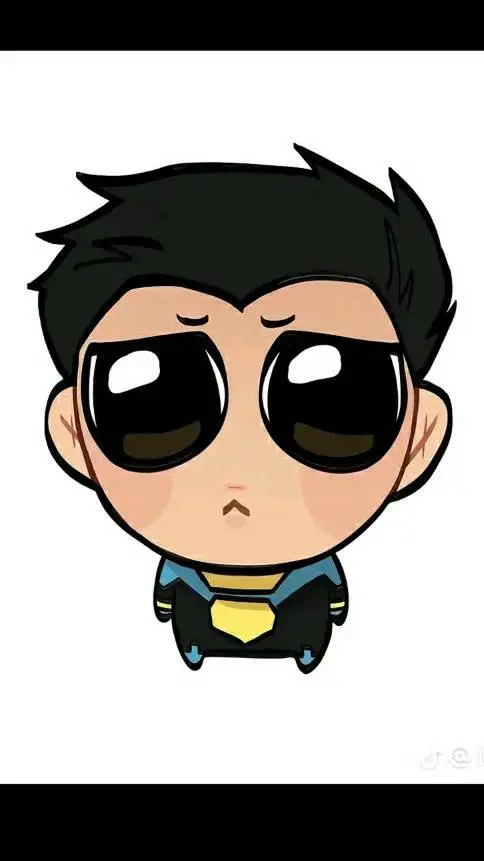 ai character: lil no-mask mark background
