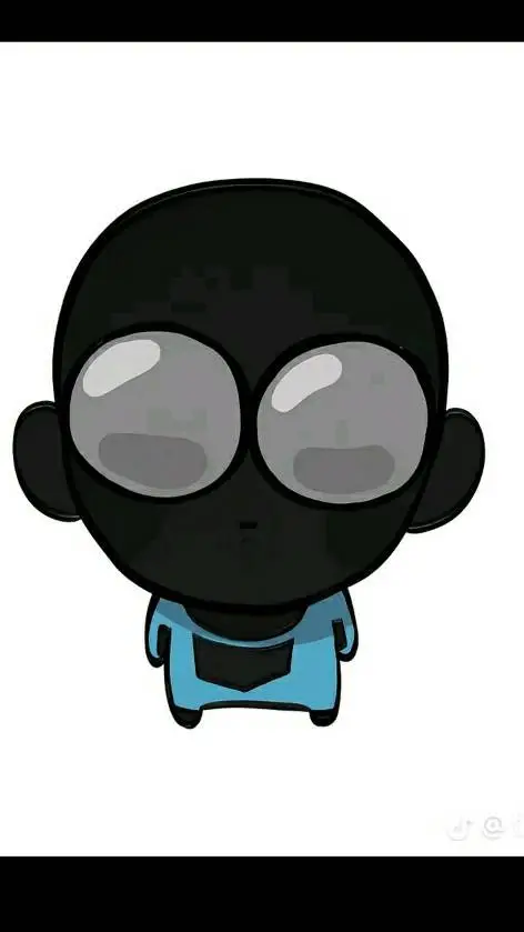 ai character: lil full mask mark background