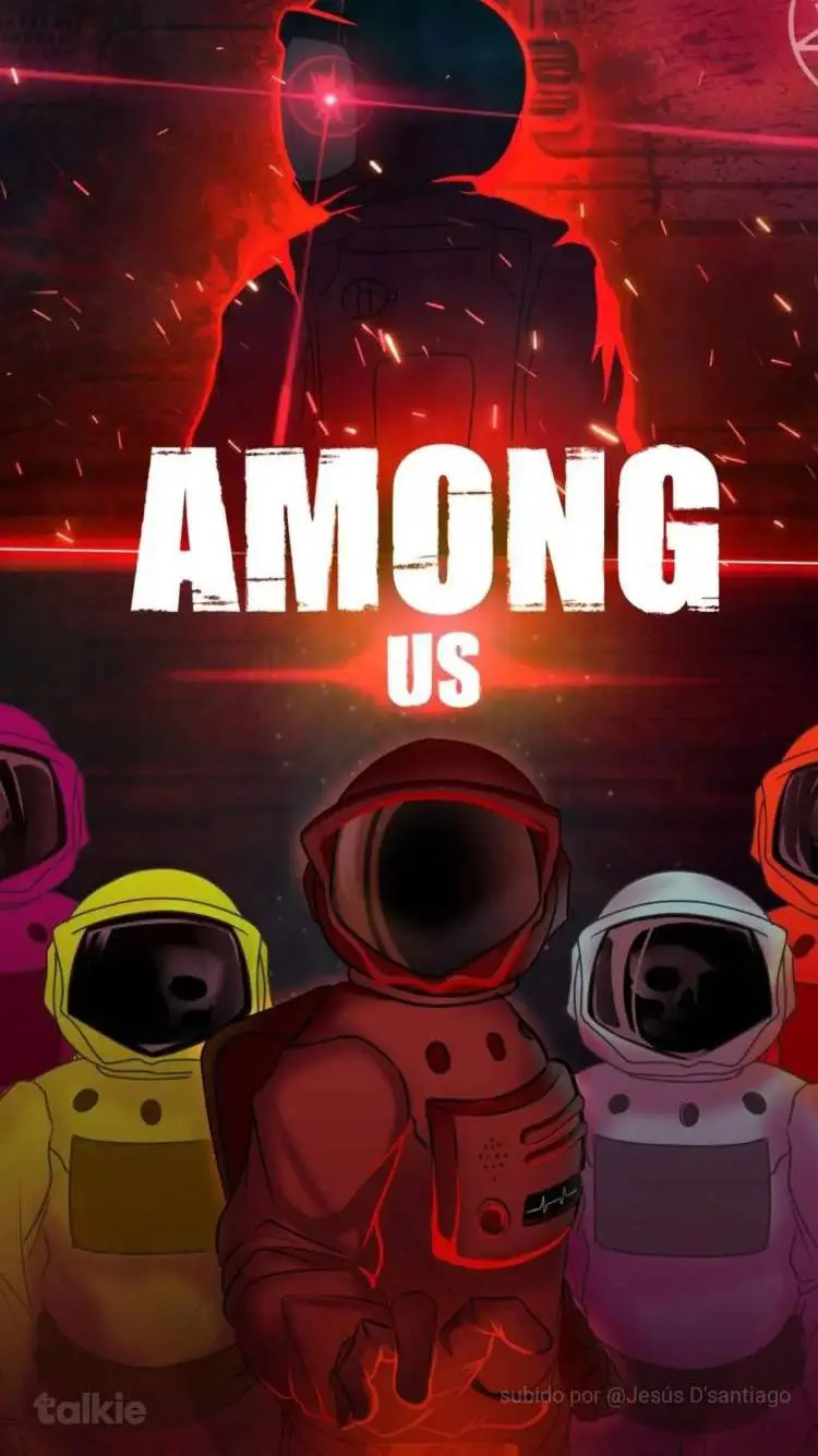 ai character: amung us background