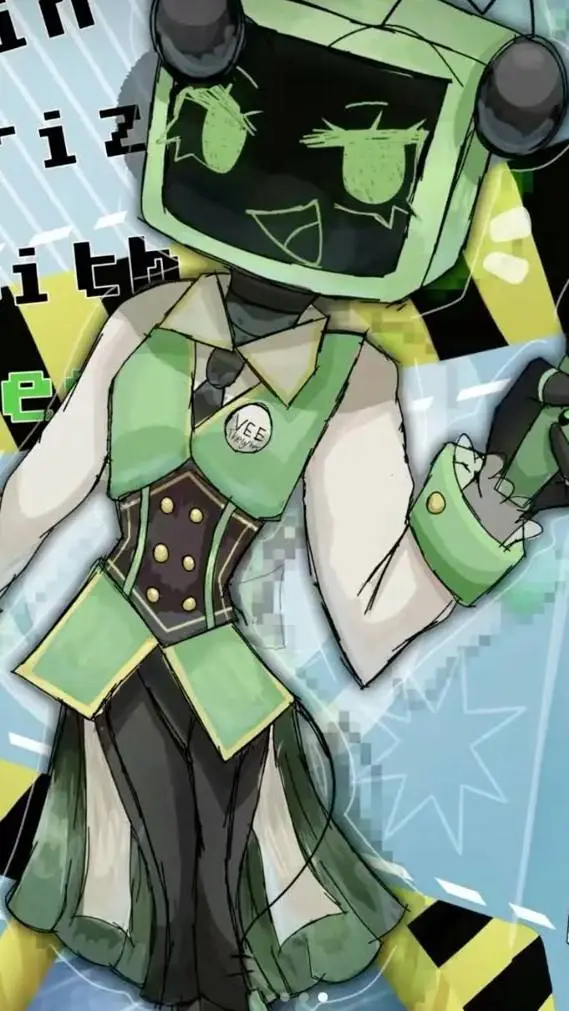ai character: vee background