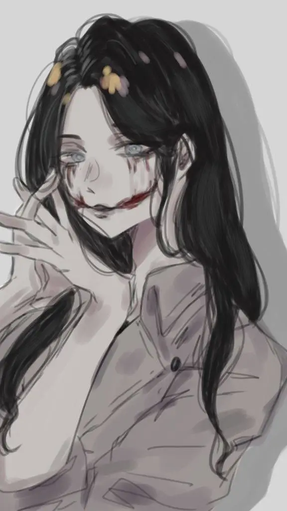 ai character: kushisake Onna  background