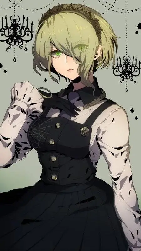ai character: kirumi tojo  background