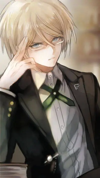 ai character: Byakuya togami background