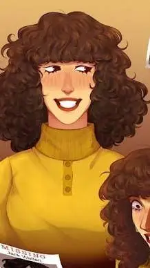 ai character: Rosemary walten  background
