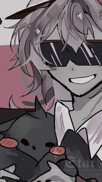 ai character: Chance (meow) background